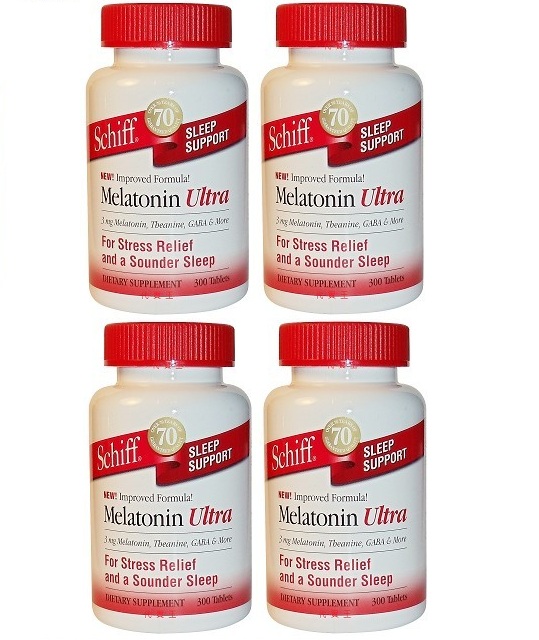 Schiff Melatonin Ultra 3mg�h�¿E�� 300��(2011�s�t��)(�@��4�~)